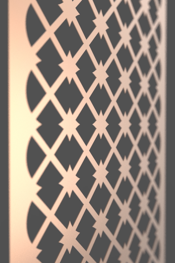 DECORATIVE SCREEN MOROCCO ($/unit)