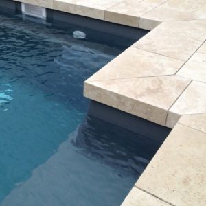 Travertine Coping